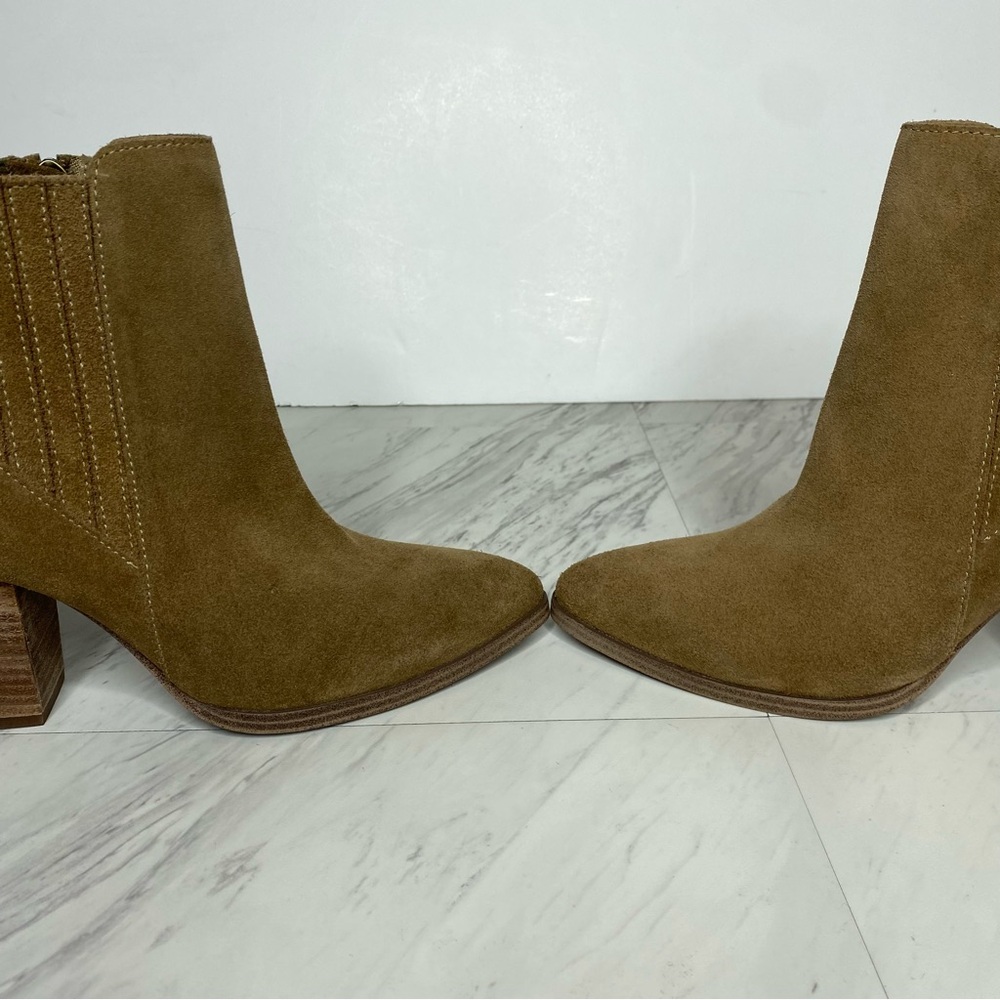 New! Blondo Reese Waterproof Suede Bootie 7M - Picture 9 of 15